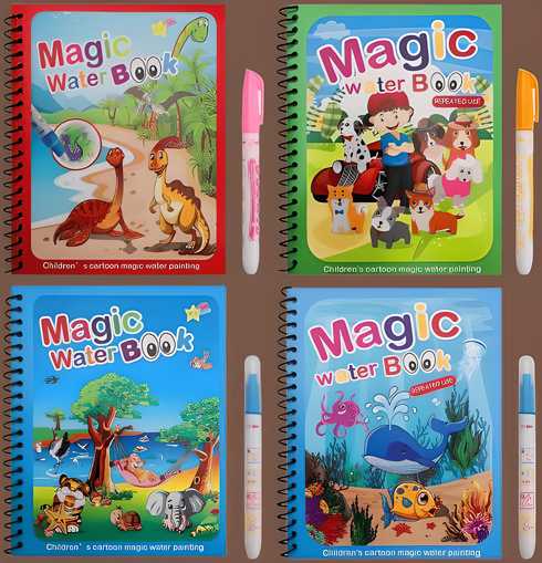 Magical Water Painting Book